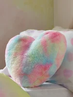 Multi Ombre Rainbow Heart Cushion - Image 2